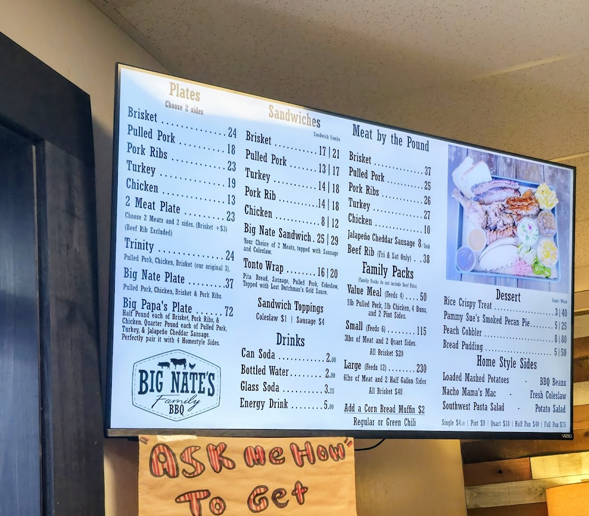 Menu Big Nate's Family Bbq-4