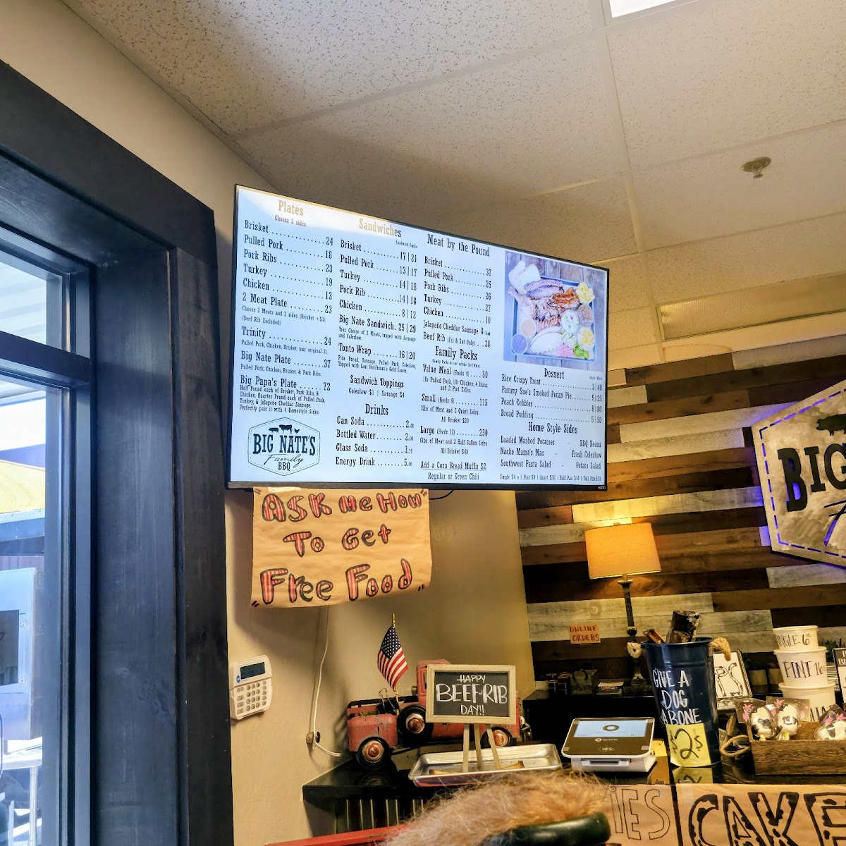 Menu Big Nate's Family Bbq-5